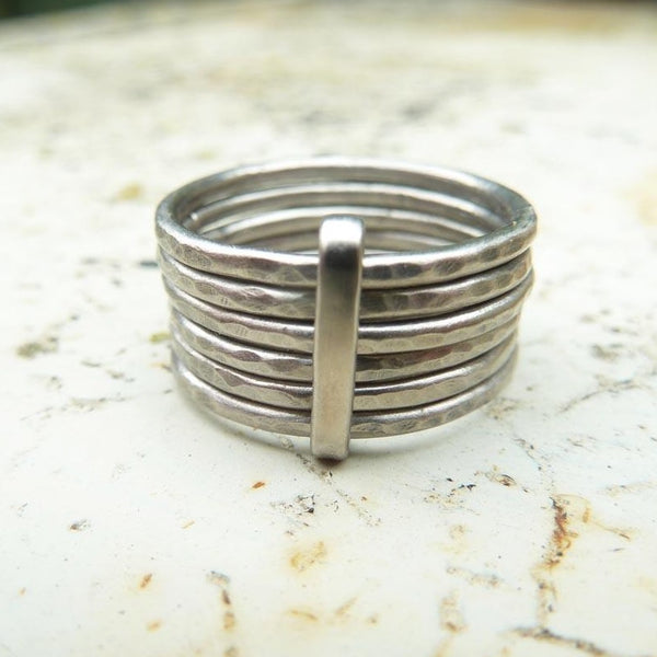 Platinum stacking ring